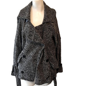 Free People Moto Cardigan Jacket Oversized XS